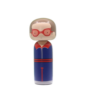Lucie Kaas Dolls: Lucie Kaas Kokeshi - Elton -Limited Edition Farewell Tour