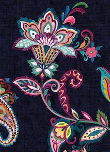 Card Greeting Cards Of All Types: Greeting Card -  Paisley with Black