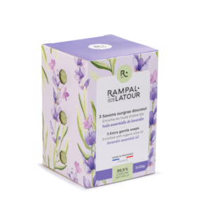 New Arrivals: Rampal Latour Boxed Soap - Fleurs de Lavande - 3 x 125g
