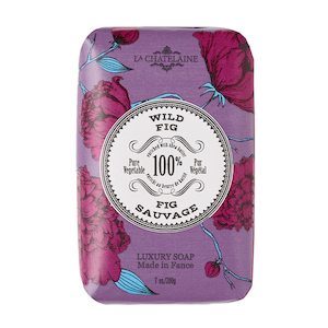 La Chatelaine: La Chatelaine Luxury Wrapped Soap Wild Fig 200g