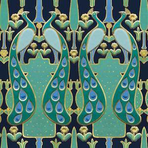 Card Greeting Cards Of All Types: Greeting Card -  Peacock Deco Design