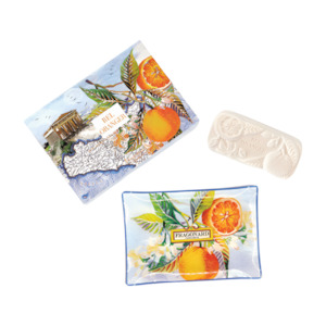 Fragonard Bel Oranger Soap & Dish Set