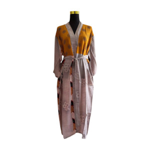 Silk Kimonos: Silk Patchwork Kimono #46