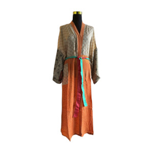 Silk Patchwork Kimono #41