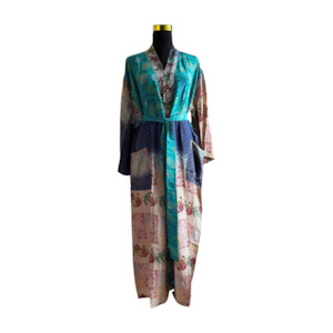 Silk Patchwork Kimono #38