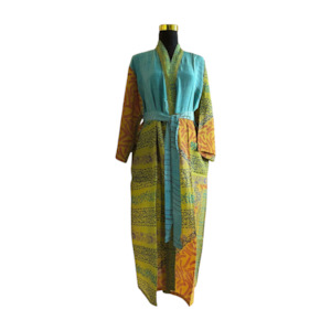 Silk Kimonos: Silk Patchwork Kimono #36