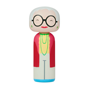 Lucie Kaas Designer Kokeshi - Iris - Limited Edition