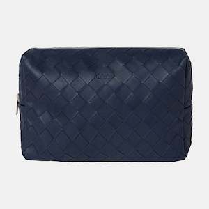 Tonic Beauty Bag - Woven Navy - Large