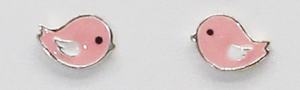 Products: pink bird sterling silver je t'aime - Isa Dambeck