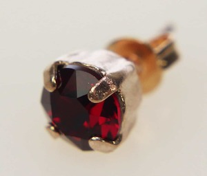 Pair of 6mm stud earrings Rose Gold - Isa Dambeck