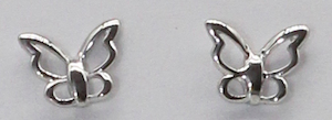 Products: little butterfly sterling silver je t'aime - Isa Dambeck