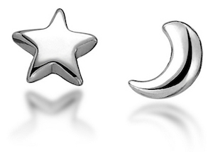 Products: moon and star sterling silver je t'aime - Isa Dambeck