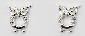 owl sterling silver je t'aime - Isa Dambeck