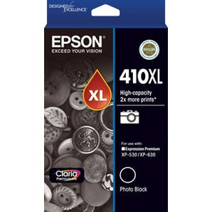 Photo Video: Epson 410XL Photo Black High Yield Ink Cartridge