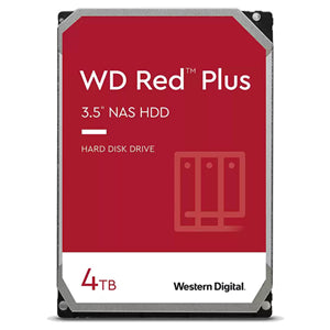 Pc Parts: WD Red Plus 4TB SATA 3.5" Intellipower 128MB NAS HDD 3Yr Wty