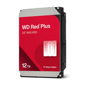Pc Parts: WD Red Plus 12TB SATA 3.5" Intellipower 256MB NAS HDD 3Yr