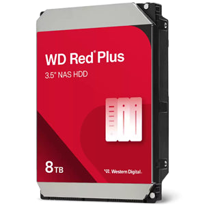 Pc Parts: WD Red Plus 8TB SATA 3.5" Intellipower 256MB 5640RPM NAS HDD 3Yr Wty