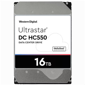Pc Parts: WD Ultrastar DC HC550 SATA 3.5" 7200RPM 512MB 16TB NAS HDD