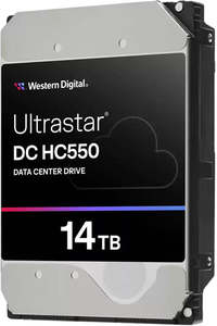 WD Ultrastar HC550 SATA 3.5" 7200RPM 512MB 14TB HDD