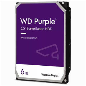 Pc Parts: WD Purple 6TB SATA 3.5" Intellipower 256MB Surveillance HDD 3Yr Wty