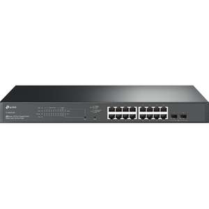 Networking: TP-Link SG2218P Omada SDN 16 Port Gigabit PoE+ Smart Switch 2xSFP