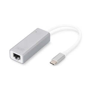 Digitus USB Type-C (M) to RJ-45 Gigabit Ethernet (F)  Adapter Cable