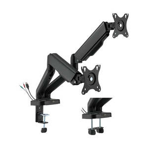 Brateck: BRATECK Elegant Dual 17"-32" Counter Balance Monitor Desk Mount