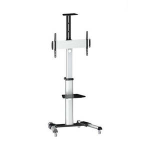 Brateck: Brateck 37"-70" Telescopic Manual Hieght Adjust TV Cart
