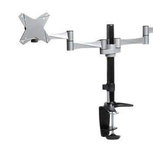 Brateck: Brateck 13-27" Dual Monitor Stand with Clamp & Grommet Base