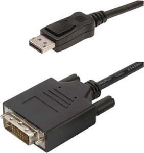 Digitus: Digitus DisplayPort (M) to DVI-D (M) 2m Monitor Cable