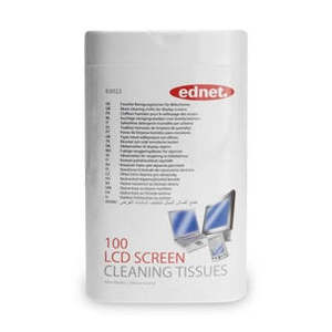 Ednet: Ednet Screen Cleaning Wipes Tub - 100