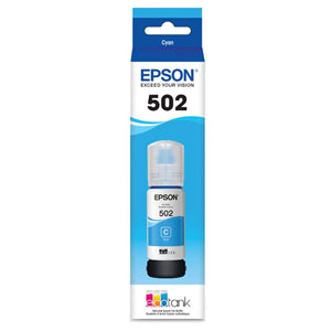 Epson: Epson T502 Cyan Ink Bottle