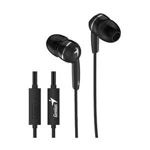Genius: Genius HS-M320 Black In-Earphones with Inline Mic