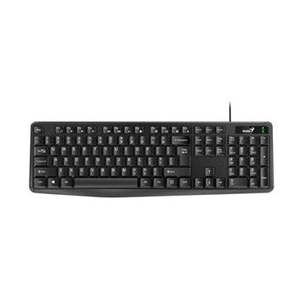 Genius: Genius KB-117 USB Wired Keyboard Black