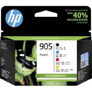 Hp: HP 905 CMYK Ink Cartridge Combo 4-Pack