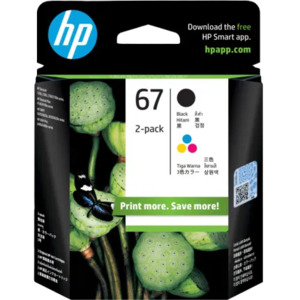 Hp: HP 67 Color/Black Ink Cartridge Combo 2-Pack
