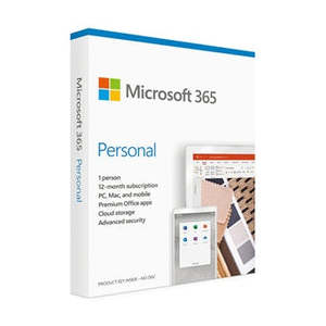 Microsoft: Microsoft 365 Personal - 1 User - 1 Year