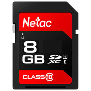 Netac P600 SDHC U1/C10 Card 8GB