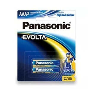 Panasonic Evolta AAA Alkaline Battery 2 Pack