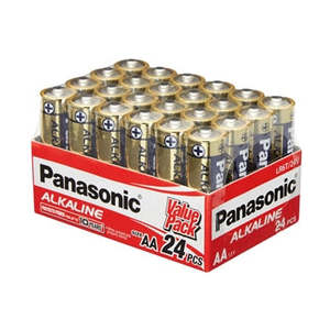 Panasonic AA Alkaline Battery 24 Pack