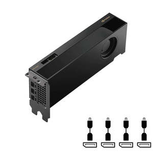 PNY NVIDIA Quadro RTX4000 Ada SFF 20GB DDR6 PCIE Graphics 4*mini DP
