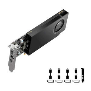 NVIDIA Quadro RTX A1000 8GB DDR6 PCIE Graphics Card 4*mini DP
