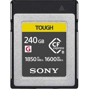Sony CEBG240T Tough CFexpress Type B 240GB Memory Card