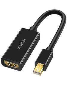 Consumables: UGreen Mini DisplayPort v1.1 (M) to HDMI (F) 0.15m Adapter