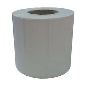 Consumables: Thermal Direct Label 76x25mm Permanent - 1000 per Roll