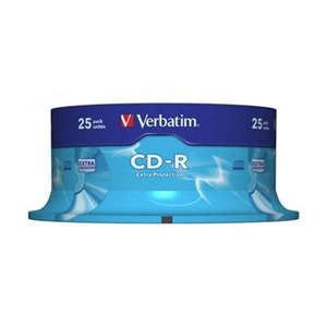 Verbatim: Verbatim CD-R 700MB 52x 25 Pack on Spindle