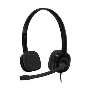 Audio Headphones: Logitech H151 Stereo Headset