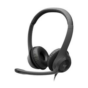 Audio Headphones: Logitech H390 USB Headset