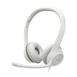 Audio Headphones: H390 USB Digital Headset - Off white