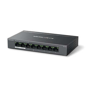 Mercusys MS108GP 8 Port Gigabit Switch Steel Case 7x PoE+